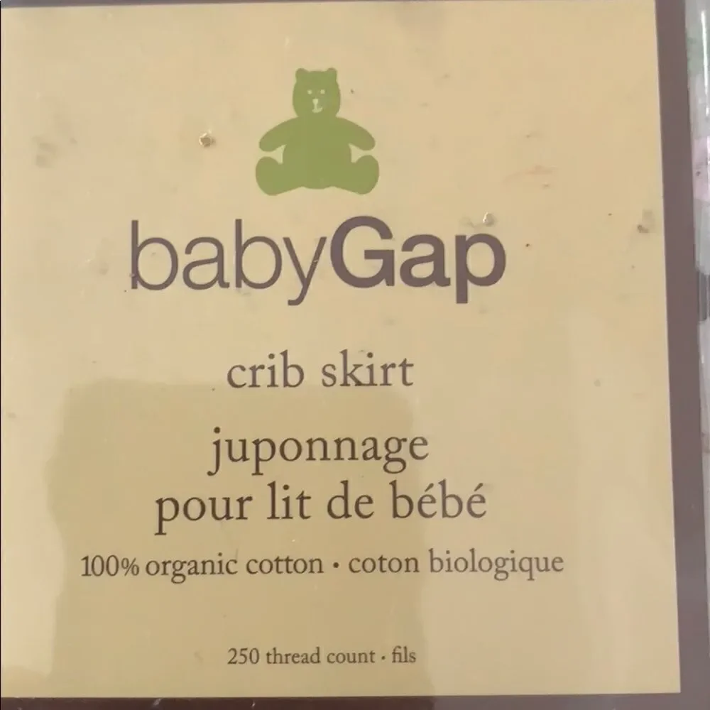 🙌Last deal 🙌Gap crib skirt